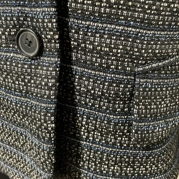 NWT Lucky Brand Two Button Tweed Blazer Women Size 6 Style 7W30730 - Picture 3 of 7